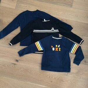 3 - size 10 sweatshirts by Janie and Jack